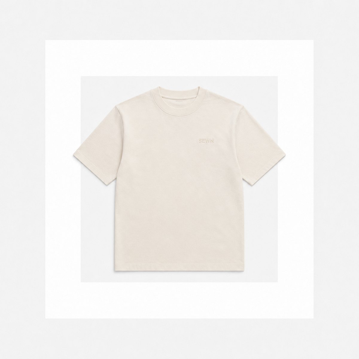 The Tee — heavyweight cotton tee